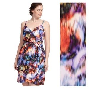 City Chic M watercolor dress